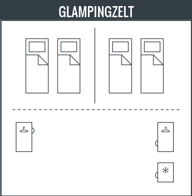 Glampingzelt