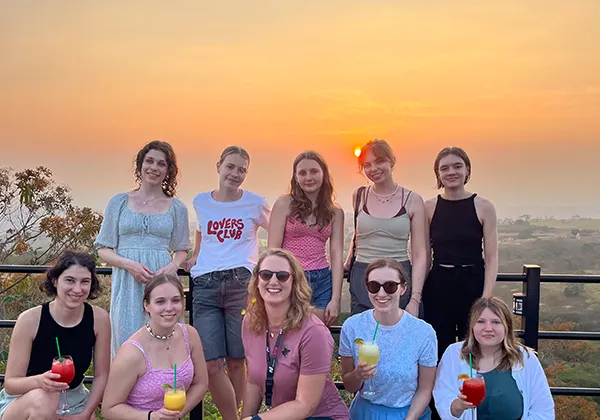 Sonnenuntergang auf der Costa Rica Rundreise mit ruf Jugendreisen