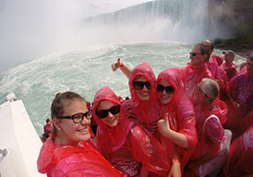 USA-Kanada-Rundreise - Niagarafälle Nass werden garantiert! Die Niagarafälle!