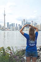 USA-Kanada-Rundreise - Toronto Toronto Skyline!