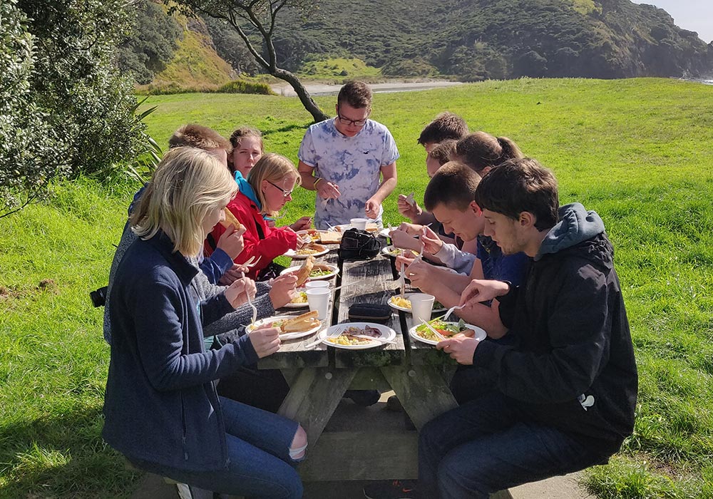 Neuseeland Rundreise - Verpflegung Der perfekte Ort für Lunch!