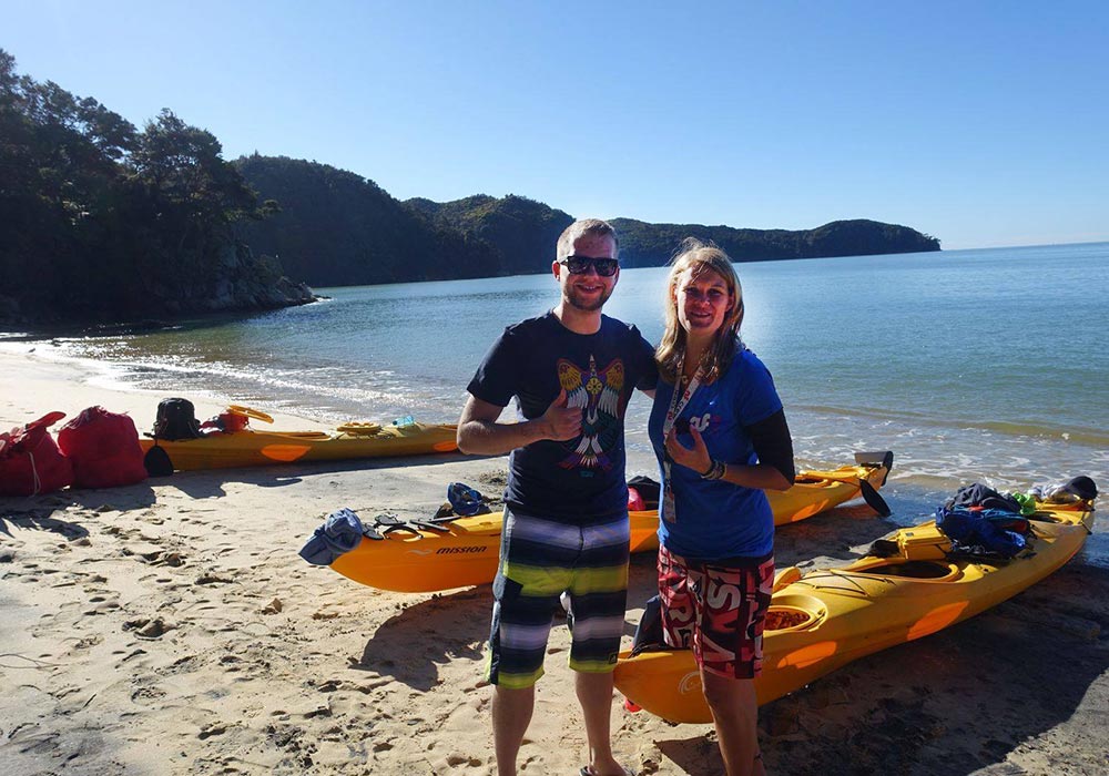 Neuseeland - Abel -Tasman-Nationalpark Kayaktour im Abel -Tasman-Nationalpark