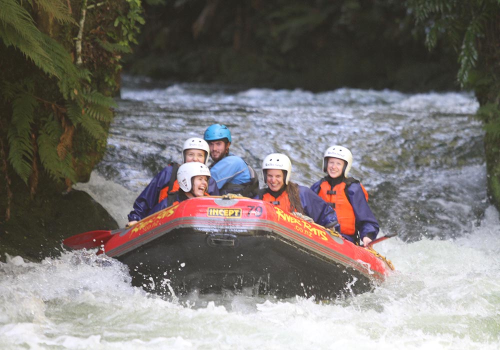 Neuseeland - Rafting White Water Raftingtour