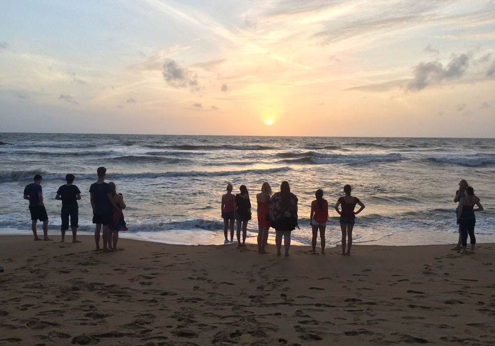 Rundreise Sri Lanka - Sonnenuntergang Sonnenuntergang am Traumstrand!