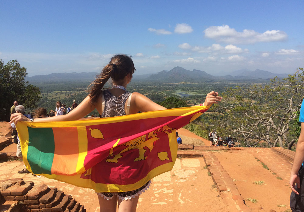 Rundreise Sri Lanka - Löwenfestung Aussicht von der Löwenfestung!