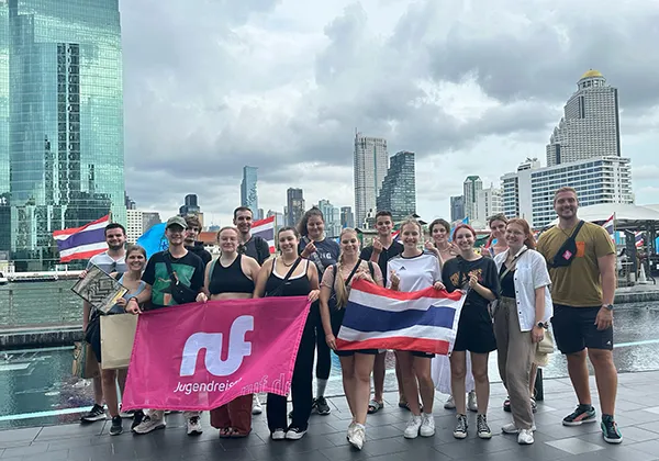 Gruppe von ruf Jugendreisen in Bangkok