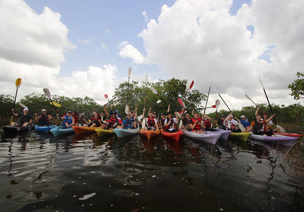 Rundreise Florida - Kanu Kanutour durch Everglades.