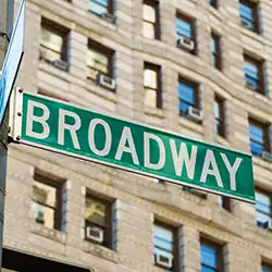 Musical auf dem Broadway in NYC