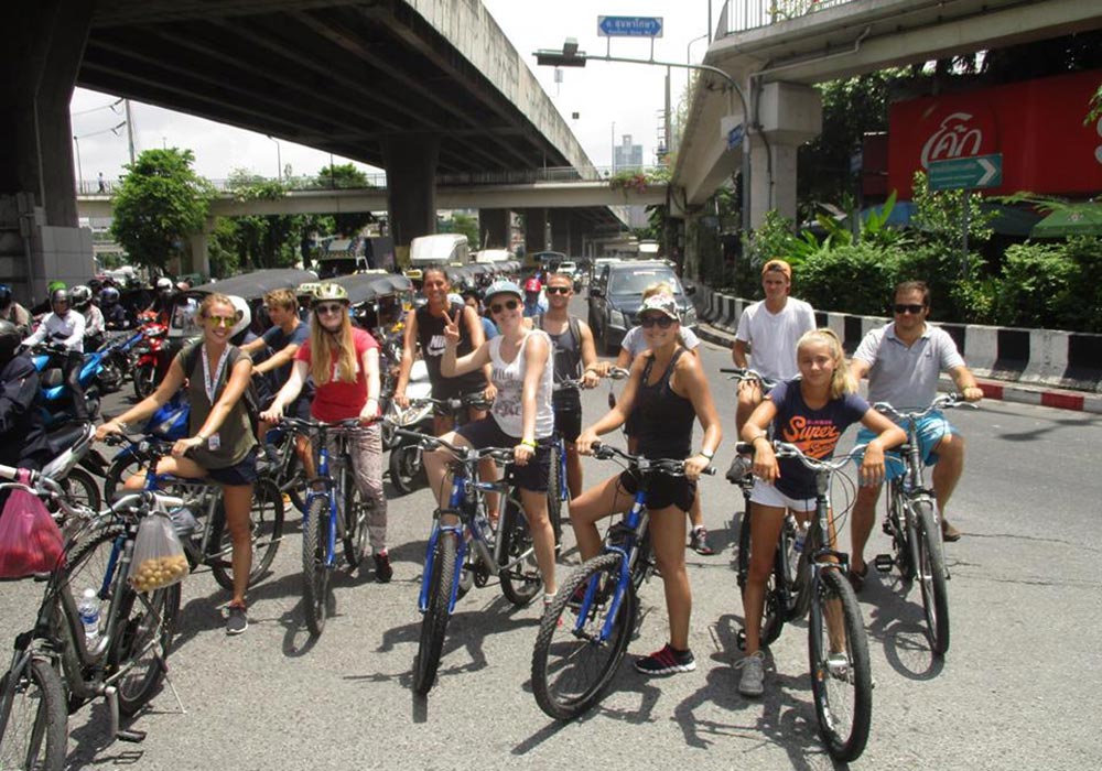 Western Passage - Bangkok Mit dem Fahrrad durch die City von Bangkok!