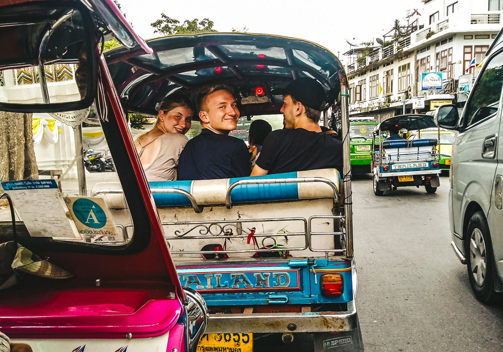 Western Passage - Bangkok Ein Muss: Tuk Tuk-Fahrt in Bangkok!