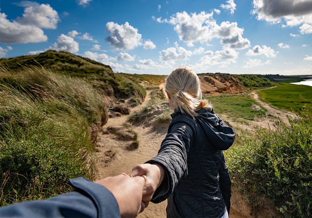 düne Die Dünen sind perfekte Foto-Spots.