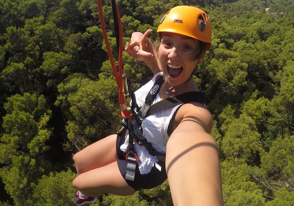 Zipline Unser Ziplining Ausflug: Adrenalin pur!
