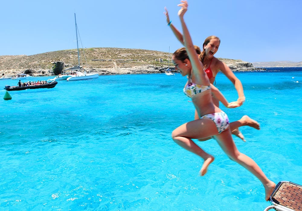 Malta, Bugibba - Ausflug Blaue Lagune Die Blaue Lagune ist traumhaft!