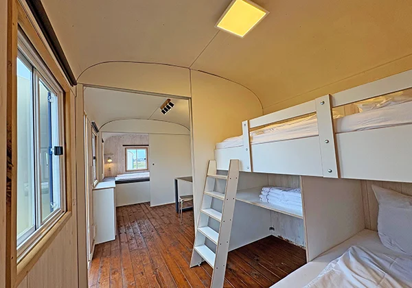 Zirkuswagen von Innen