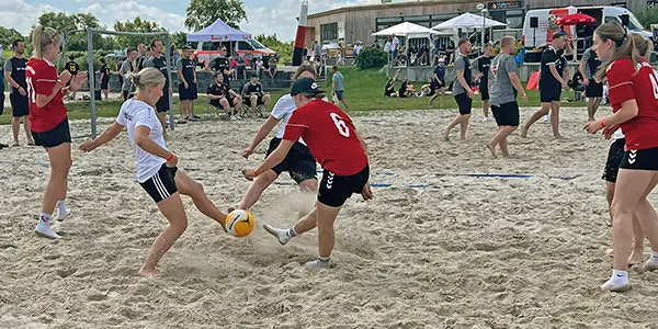 Sportturnier von ruf Jugendreisen im Nordseecamp