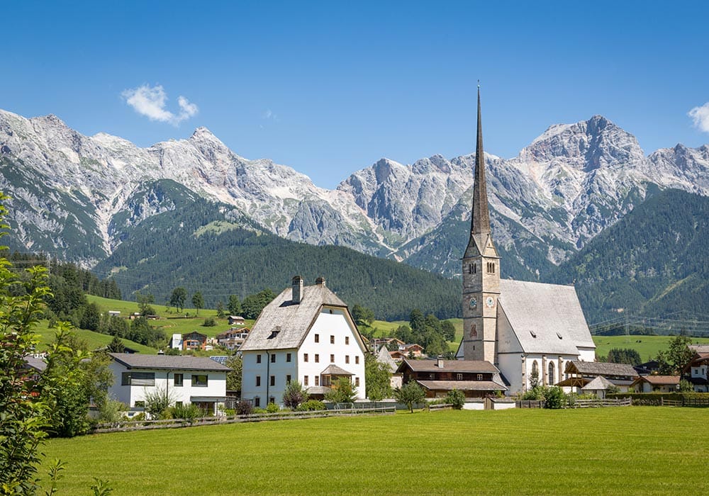 Maria Alm - Schöne Stadt Maria Alm ist ein wunderschöner Ort, hier kannst du dich wohl fühlen