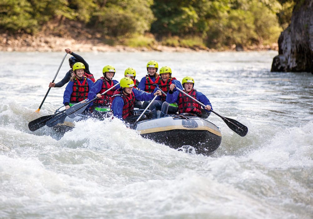 Obertauern - Rafting Wildwasser-Rafting.