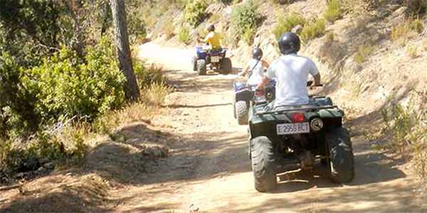 Quad Ausflug Quadsafari am Goldstrand