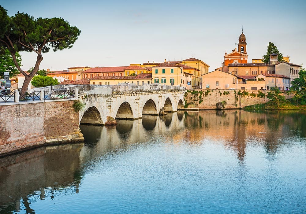 Rimini - Ort Rimini von seiner malerischen Seite.