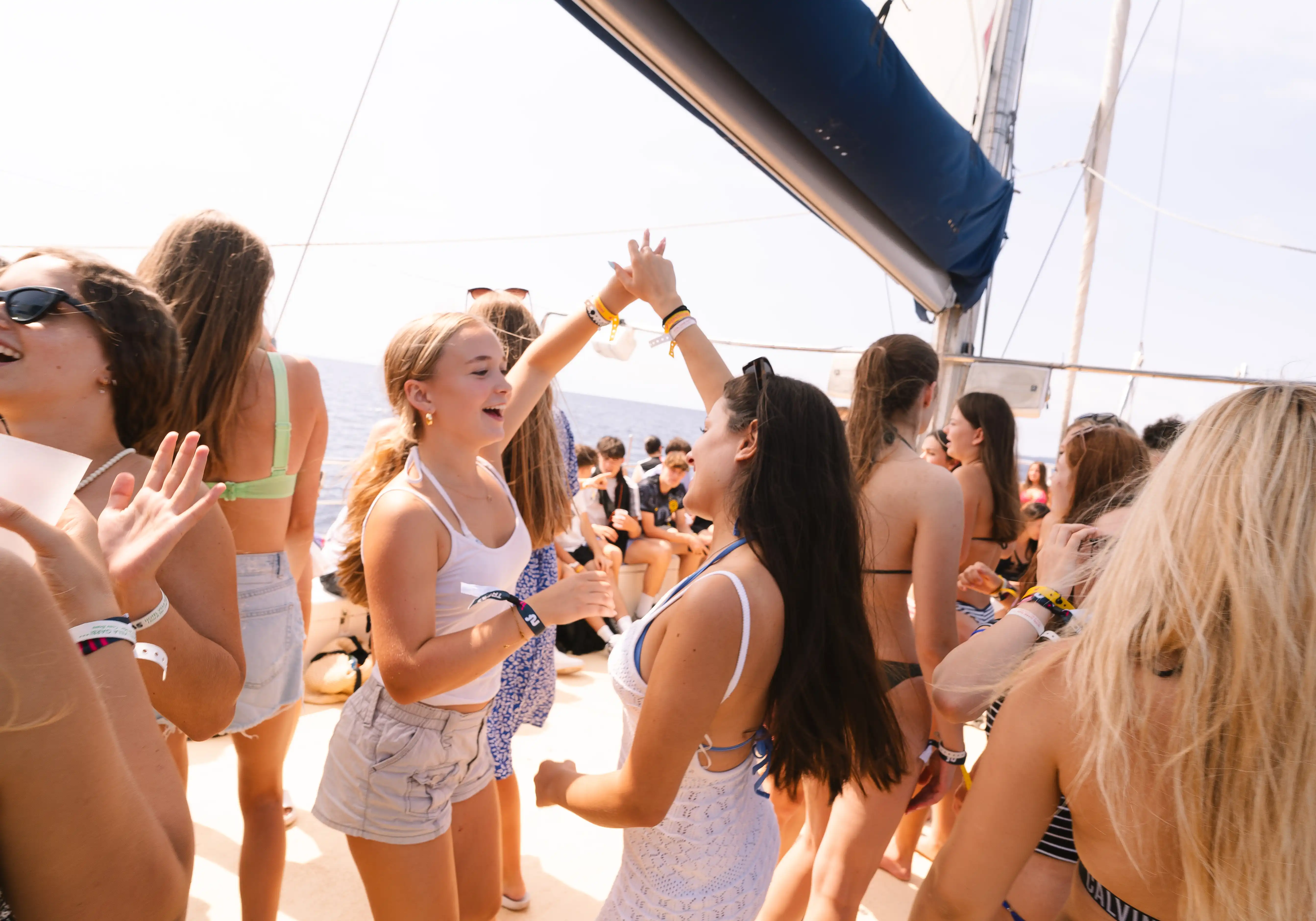 Party auf dem Catamaran Cruise!