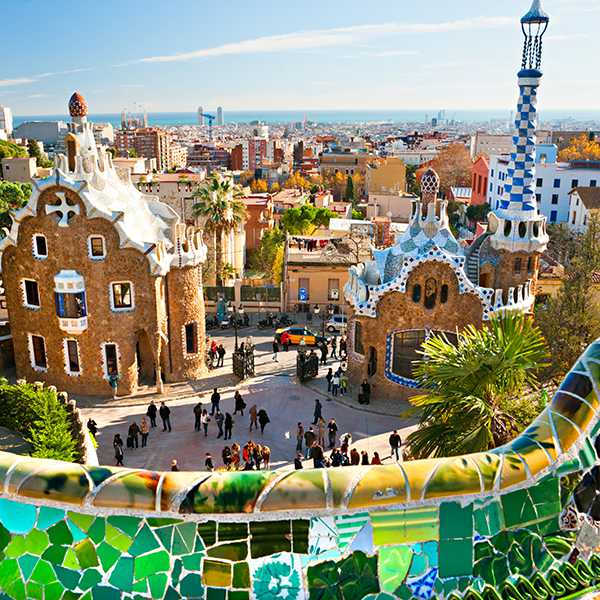 Barcelona wundervolle Stadt Barcelona