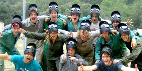Paintball Actionreicher Tag beim Paintball