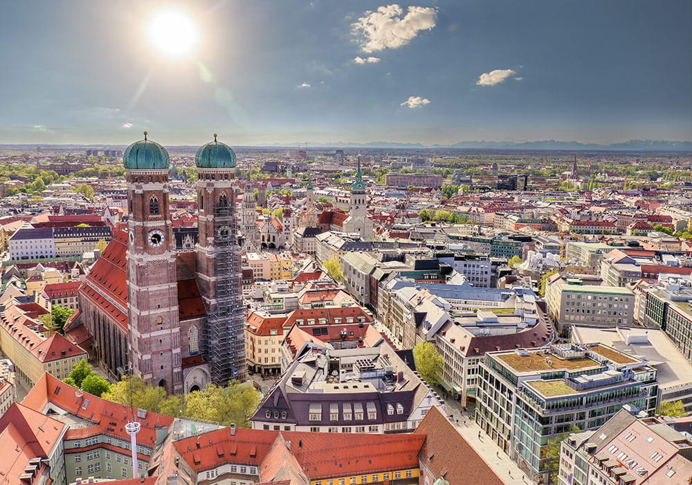 Sightseeing in Münschen Komm mit uns nach München und lerne die Großstadt kennen.