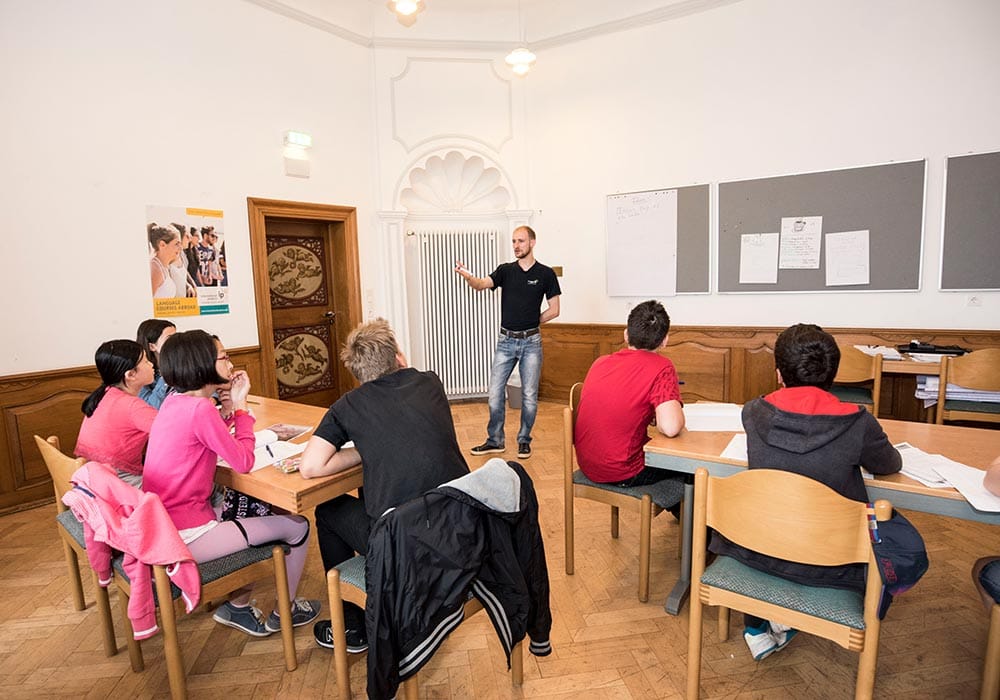 Hohensolms - Unterricht English practice.