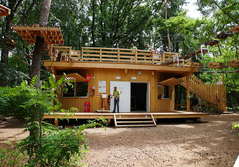 Kletterpark Direkt in der Nähe: der Kletterpark für jede Menge Action.