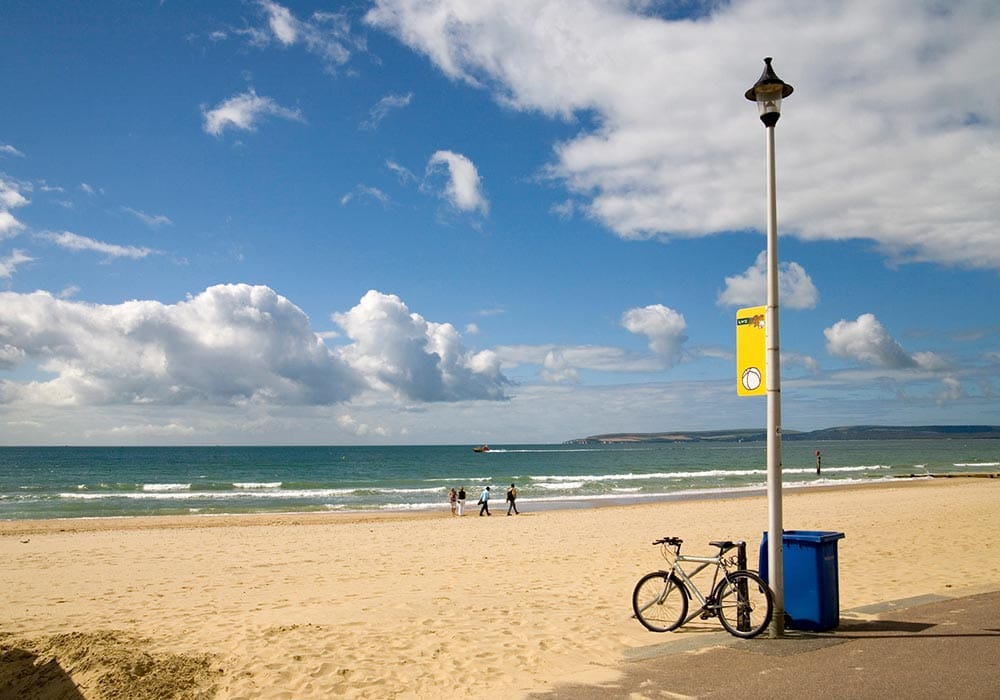 Bournemouth - Strand Der Strand in Bournemouth ist wunderschön!