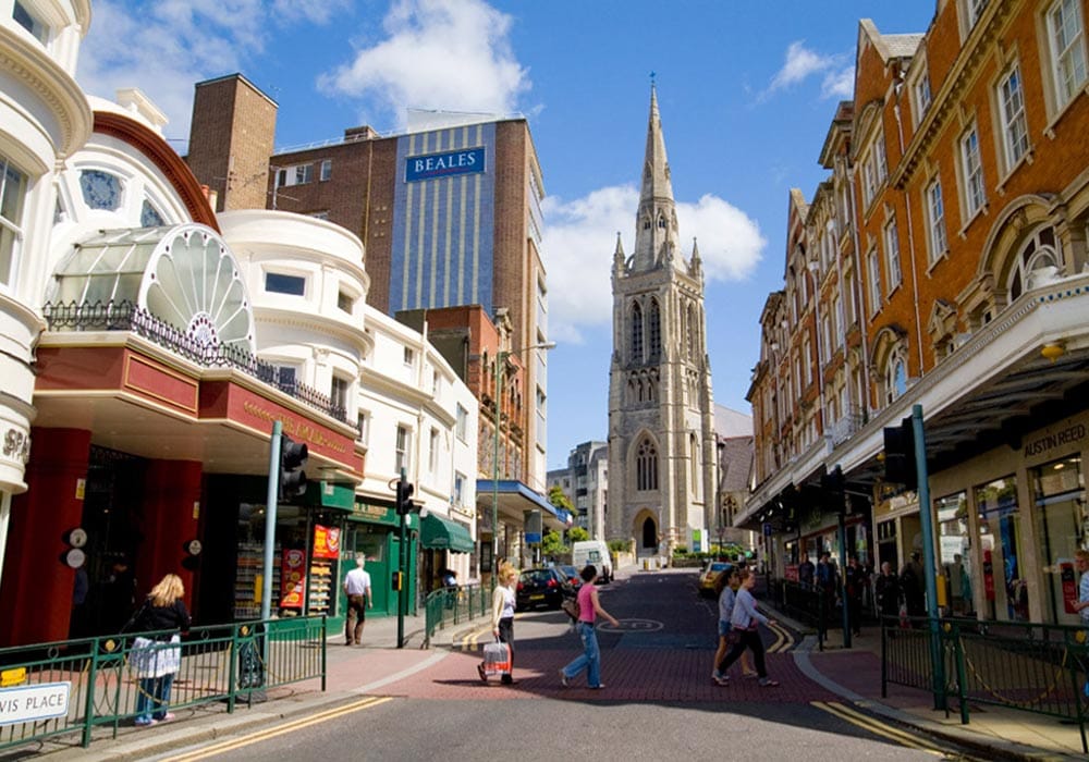 Bournemouth Auch shoppen geht hier hervorragend!