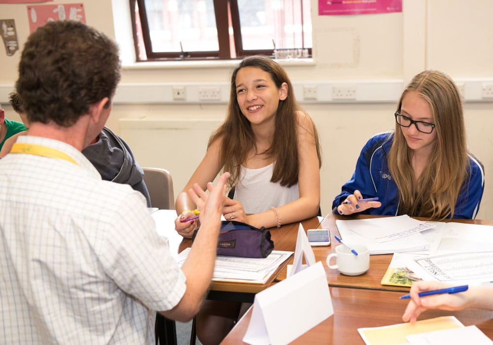 Teignmouth - Sprachunterricht English lesson.