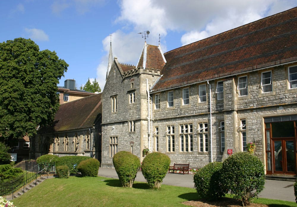 Winchester - King Alfred Campus Total urig: der Campus.
