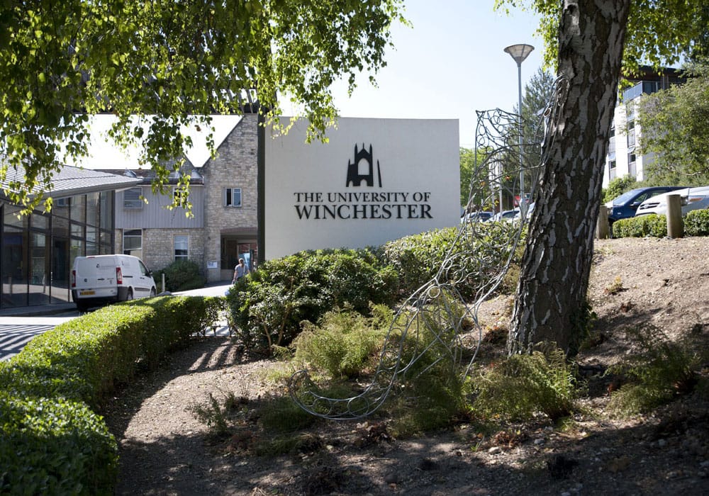 Winchester - King Alfred Campus Eine Mischung aus Tradition und Moderne.