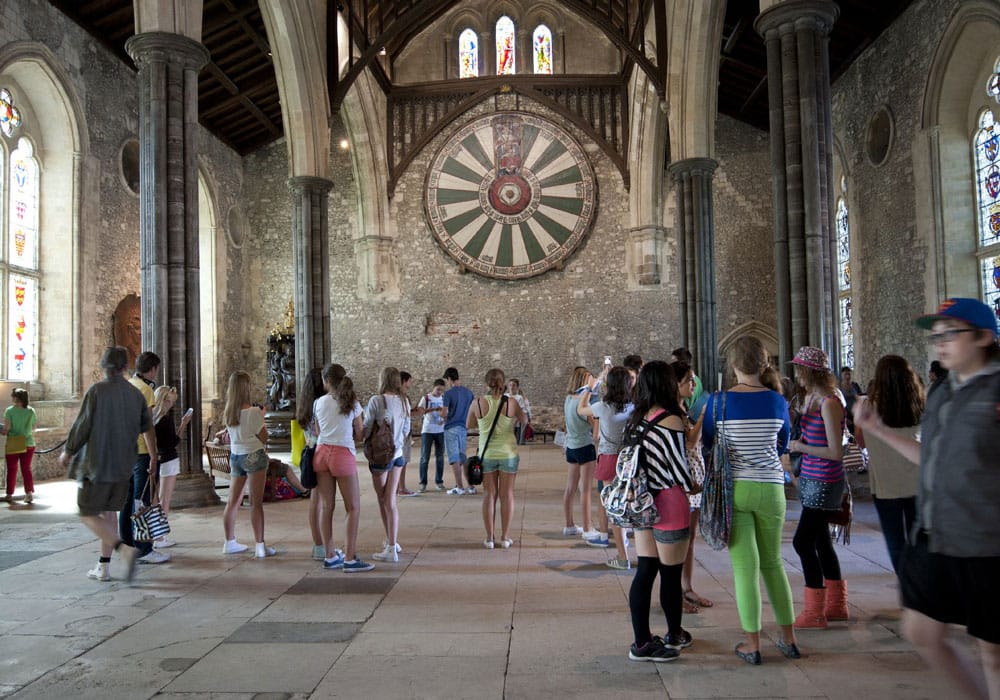 Winchester - King Arthurs Round Table Noch ein Highlight: King Arthur’s Round Table.