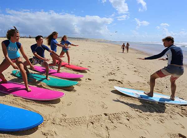 Surfkurs Surfkurs am Strand